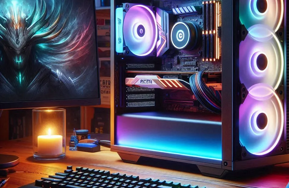 PC Gamer Ryzen 9 7900X3D, RTX 4060 Ti, 128GB DDR5 e 2TB NVMe