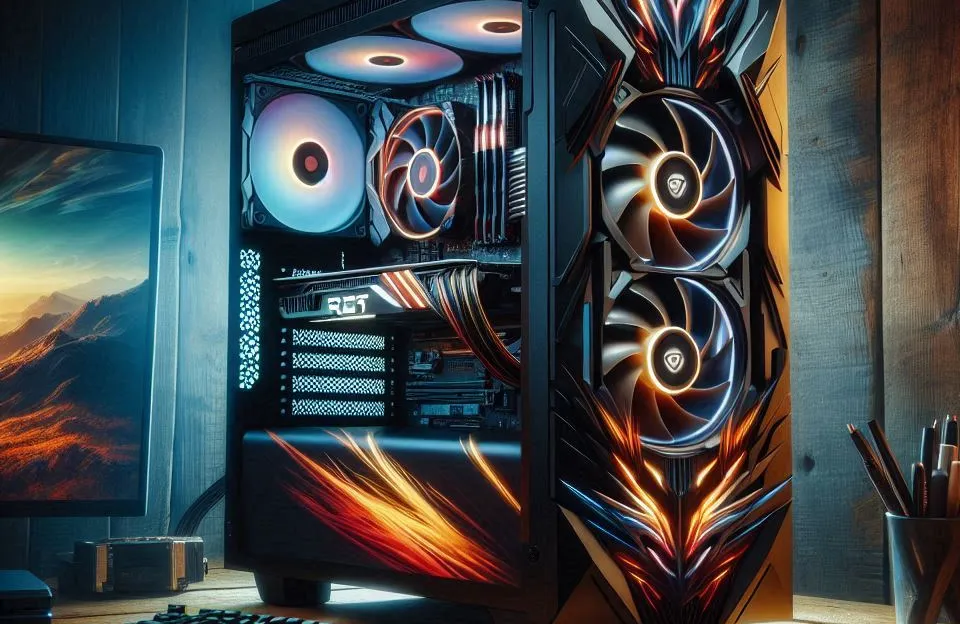 PC Gamer AMD Ryzen 9 7900X, RTX 4060 Ti, 128GB DDR5, SSD 1TB NVMe