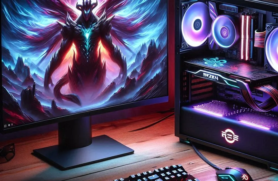 PC Gamer AMD Ryzen 9 7900X3D, RTX 4060, 128GB DDR5 e SSD 2TB NVMe