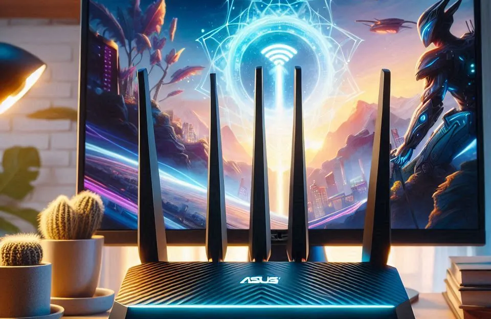 ASUS Roteador AX3000 WiFi 6 (RT-AX57): Desempenho e Conectividade