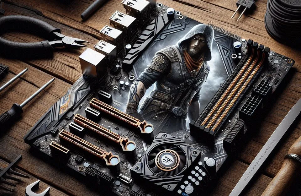 Placa Mãe AM4 USB 3.1 Type-C ASRock B450M Steel Legend