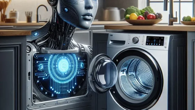 Lava e Seca LG Smart VC4 14kg Titanium Com Inteligência Artificial AI DD CV5014MC4A 220V