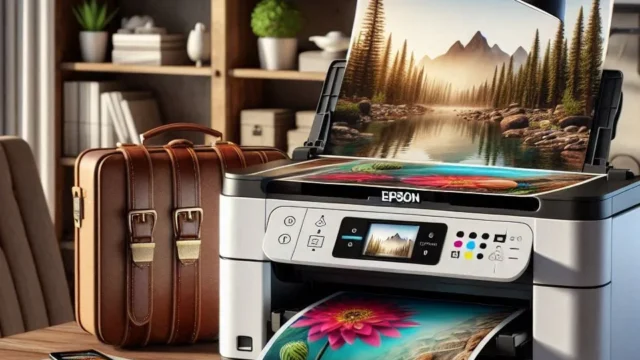 Multifuncional Epson EcoTank L8180 - Tanque de Tinta Fotográfica, 6 cores, Formato A3+, Wi-Fi Direct, Ethernet, 110V