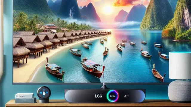 Smart TV LED 32" HD LG 32LQ621CBSB - IA LG ThinQ, Alexa built-in