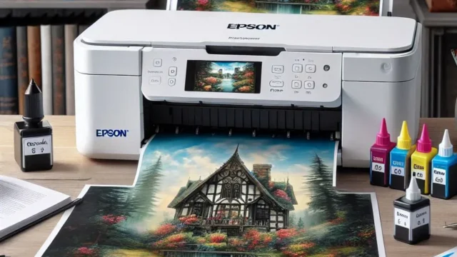 Impressora Fotográfica Epson EcoTank L18050 - Tanque de Tinta, 6 Cores, Formato A3+, Bivolt