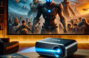 EpiqVision EF-12 Projetor Epson Portátil Streaming Laser: Uma Experiência de Cinema em Casa