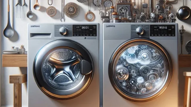 Lava e Seca Samsung WD11A com Ecobubble WD11A4453BX 11/7kg 127V