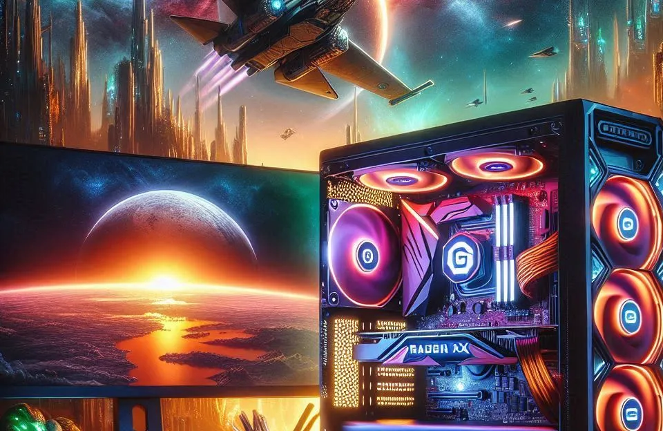 PC Gamer Intel i5-8500, Radeon RX 6650 XT 8GB, 16GB DDR4, SSD 480GB