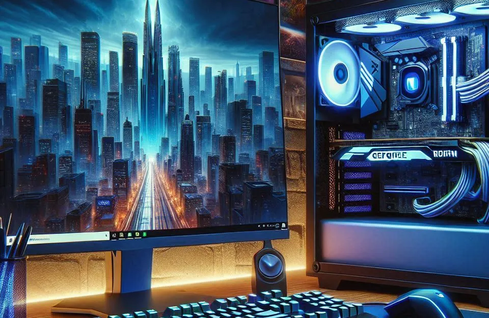 PC Gamer Intel i9-14900F, GeForce RTX 4060, 16GB, SSD 480GB