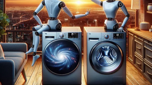 Lava e Seca Smart com Inteligência Artificial AIDD 12Kg LG VC5 CV3012MC5 Titanium (220, Volts)