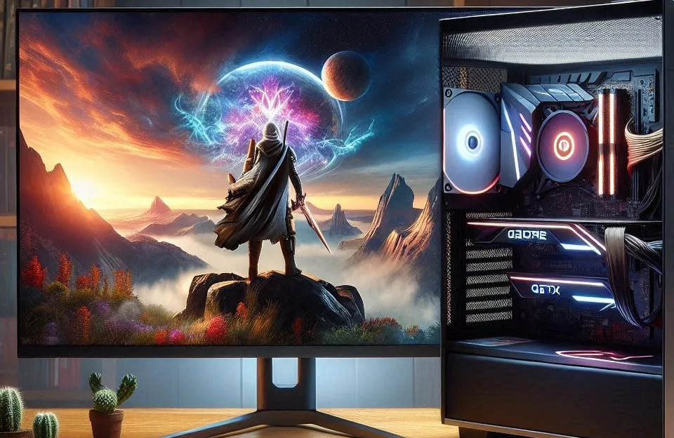 PC Gamer Intel i5-12400F, GeForce RTX 4060 Ti, 16GB DDR5, SSD 512GB