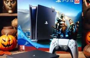 Console Playstation PS5 com Drive Slim 1 TB + Controle + God of War