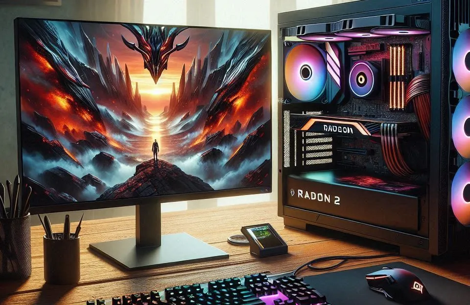 PC Gamer Intel i5-11400, Radeon RX 6600, 16GB RAM, SSD 256GB