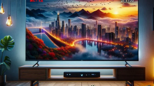 Smart TV LED 55' 4K UHD TCL 55P635 - Google TV, Wifi