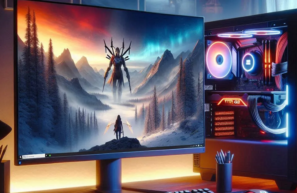 PC Gamer Intel i9, RTX 4060 Ti, 16GB RAM, SSD 512GB