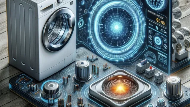 Lavadora Smart LG VC4 13kg com Inteligência Artificial AIDD™ - Motor Inverter