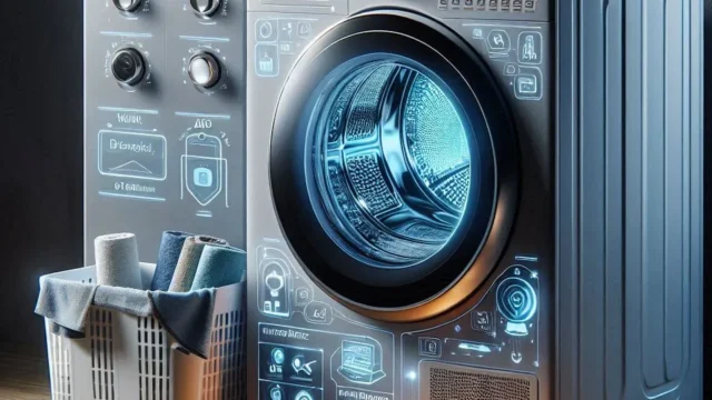 Lava e Seca Smart com Inteligência Artificial AIDD 12Kg LG VC5