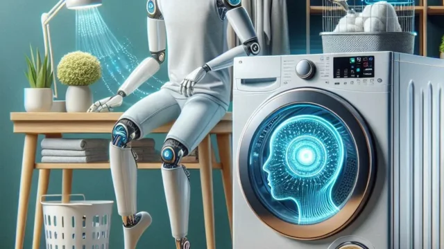 Lava e Seca Smart com Inteligência Artificial AIDD 12Kg LG VC5 CV3012WC5