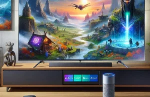 Samsung Smart TV Crystal 55" 4K UHD CU7700 - Alexa built in, Samsung Gaming Hub