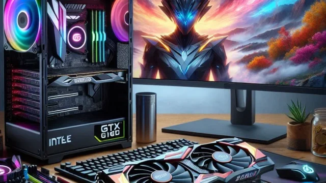 PC Gamer Intel i5-8500, GTX 1660 Super, 16GB DDR4, SSD 480GB