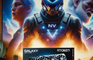 GALAXY MICROSYSTEMS LTD. GPU NV RTX3060TI 8GB 1-CLICK OC LHR G6 256B GALAX 36ISL6MD1VQW*