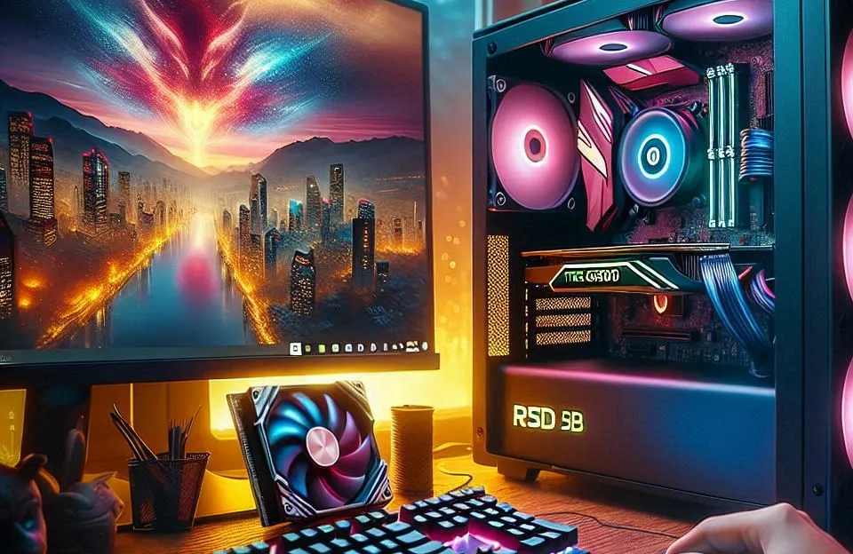 PC Gamer Intel i5-12400F, GTX 1650, 8GB RAM e SSD 240GB