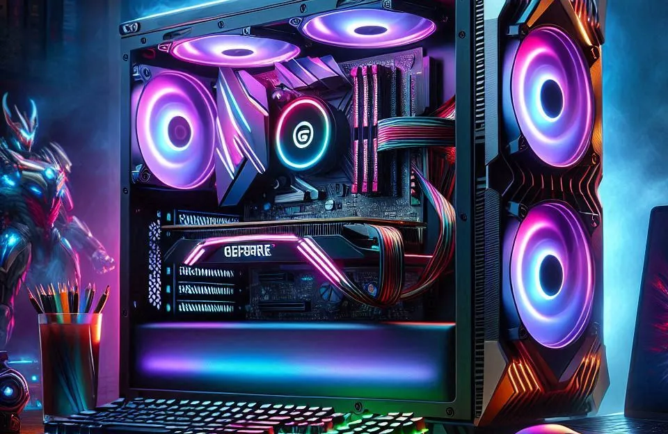 PC Gamer Intel i5-12400F, GeForce RTX 3060, 16GB DDR5, SSD 512GB