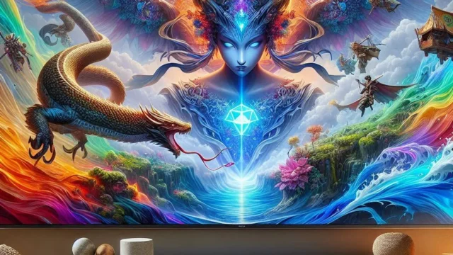 Samsung Smart TV 55" Crystal UHD 4K 55DU8000 - Painel Dynamic Crystal Color, Gaming Hub