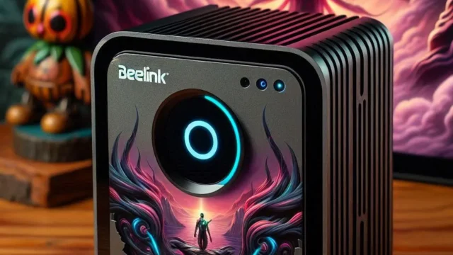 Beelink Mini PC AMD Ryzen 7 5800H até 4,4 GHz 16GB/500GB