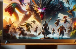 Samsung Smart TV 55" UHD 4K 55DU7700 - Processador Crystal 4K, Gaming Hub