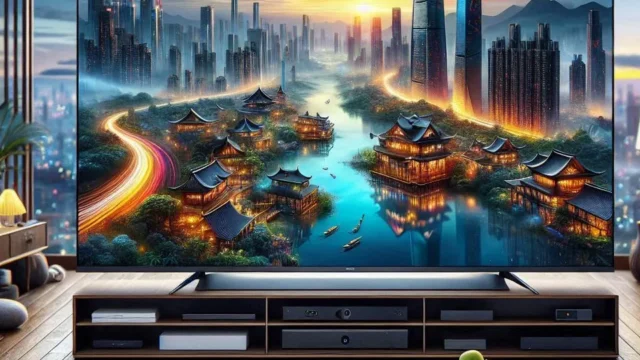 TCL C635 - Smart TV QLED 55" 4K UHD, Google TV, Wifi, Bluetooth