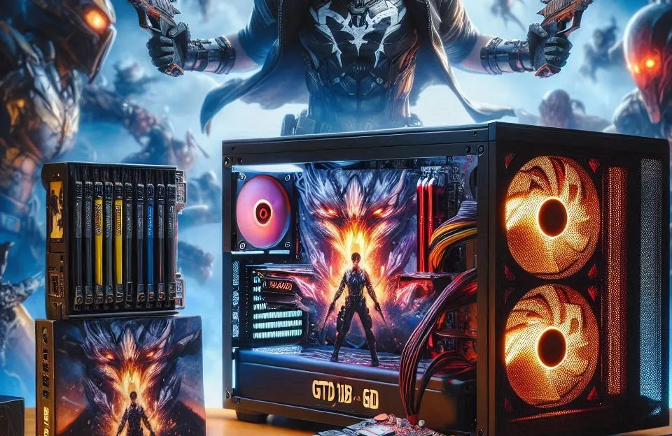 PC Gamer Intel Core i7 2600, GTX 1650, 16GB RAM e SSD 1TB