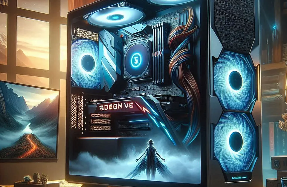 PC Gamer AMD Ryzen 7 5700G, Gráficos Radeon Vega 8, 16GB RAM e SSD 512GB