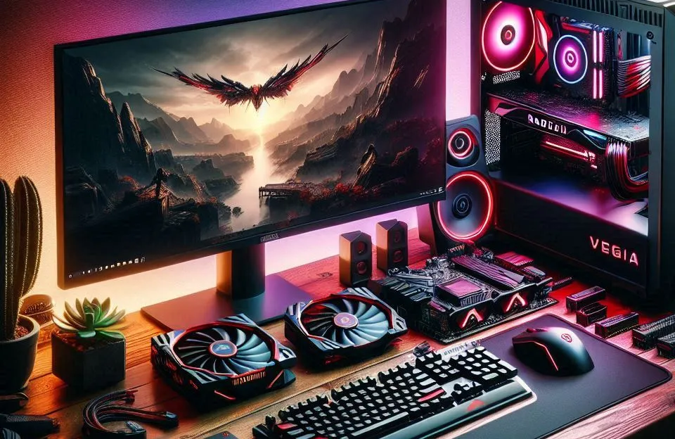 PC Gamer Completo Mancer, AMD Ryzen 3 3200G, Radeon Vega 8, 16GB DDR4, SSD 480GB + Monitor 21" + Adaptador WI-FI