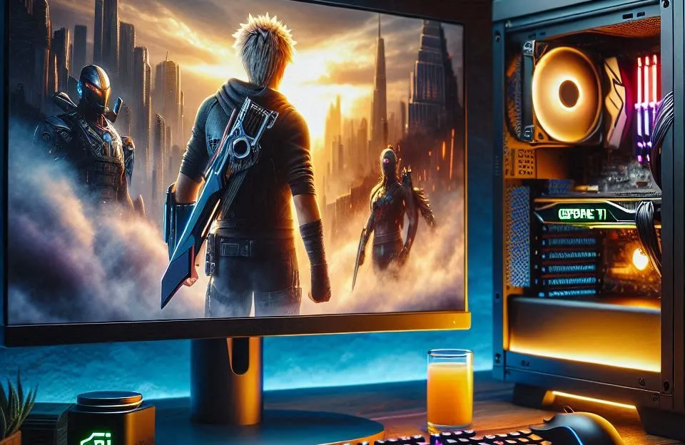 PC Gamer Intel i5-12400F, GeForce RTX 4060 Ti, 16GB DDR4, SSD 240GB