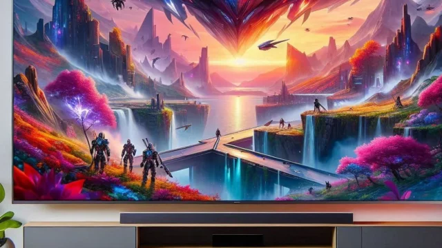 Samsung Smart TV 43" Crystal UHD 4K 43DU8000 - Painel Dynamic Crystal Color, Gaming Hub
