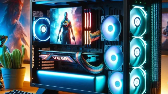 PC GAMER RYZEN 5 4600G, 16GB DDR4, SSD M.2 NVME 256GB, VEGA 7