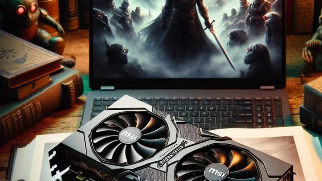 Placa de Vídeo RTX 4060 8GB GDDR6 128Bits Ventus 2X Black OC MSI 912-V516-012