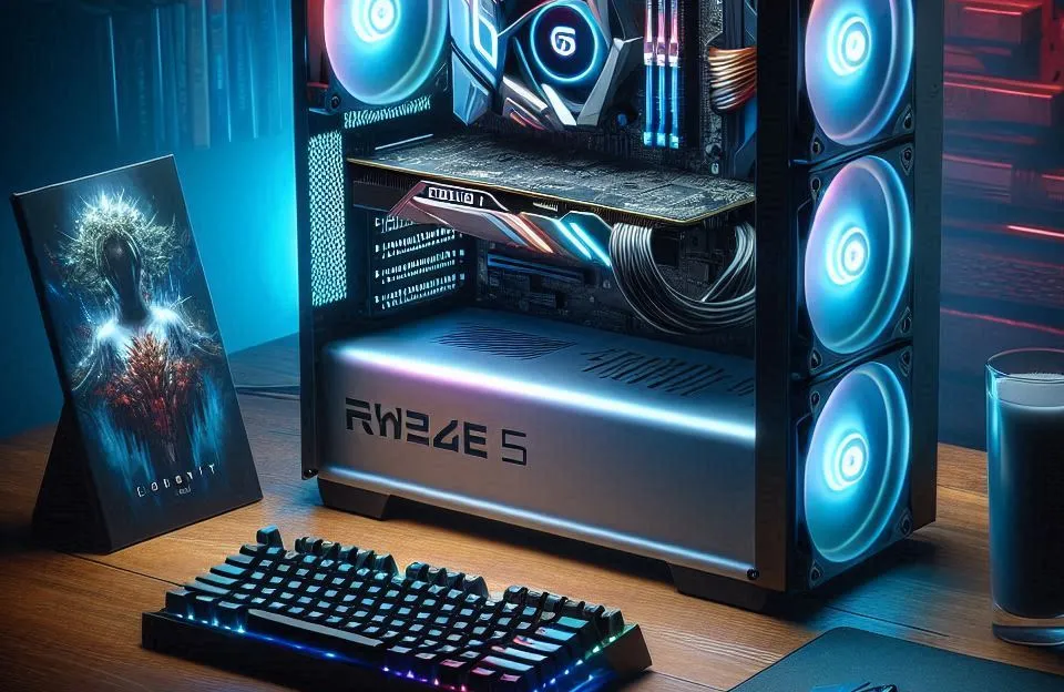 PC Gamer Ryzen 5 8500G, RTX 3060, 16GB DDR5, SSD 960GB
