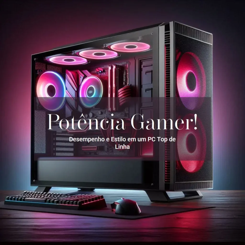 PC Gamer Intel i7-14700, RTX 4070, 32GB RAM e 1TB SSD