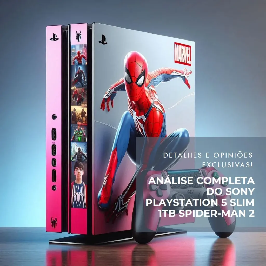 Sony PlayStation 5 Slim 1TB Spider-Man 2 – Análise Completa
