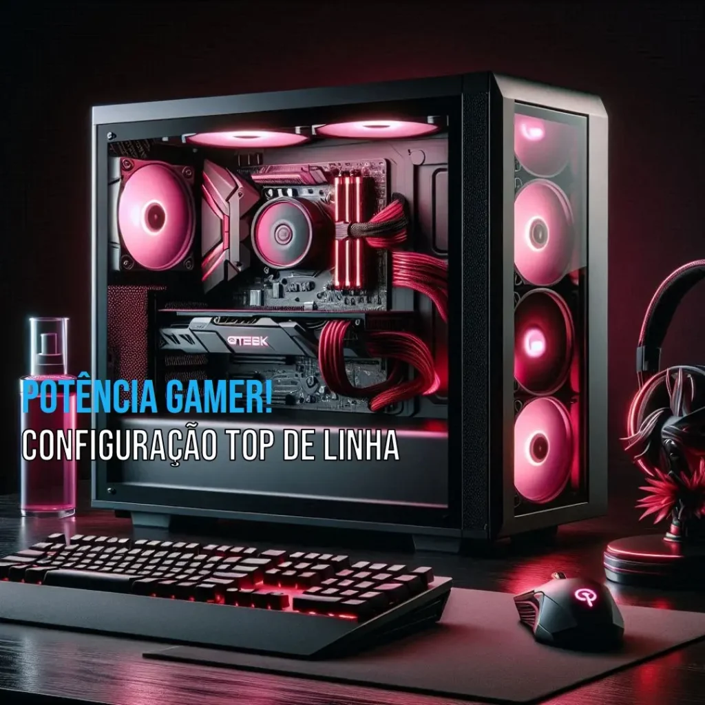 PC Gamer Intel i5-12400F, RTX 2060, 16GB RAM, SSD 480GB