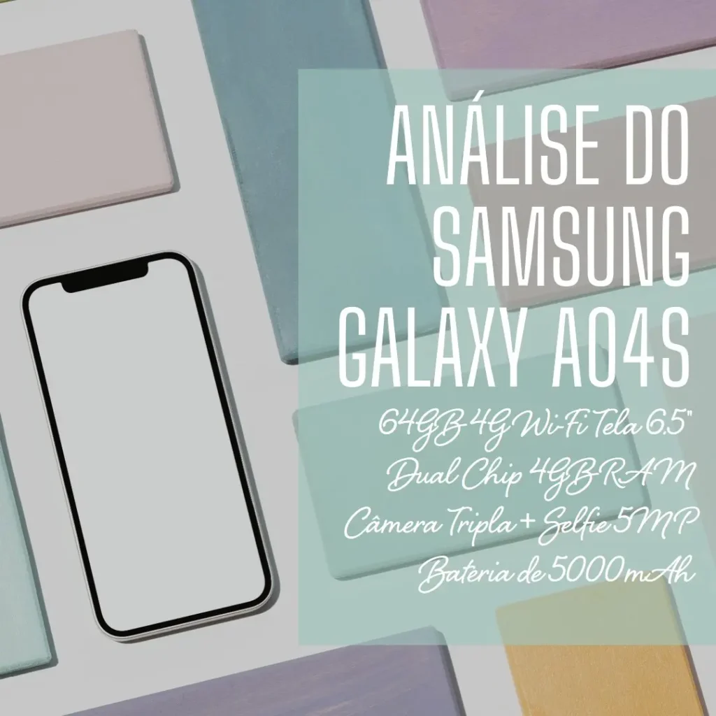 Review Samsung Galaxy A04s 64GB 4G Wi-Fi Tela 6.5'' Dual Chip 4GB RAM Câmera Tripla + Selfie 5MP Bateria de 5000mAh