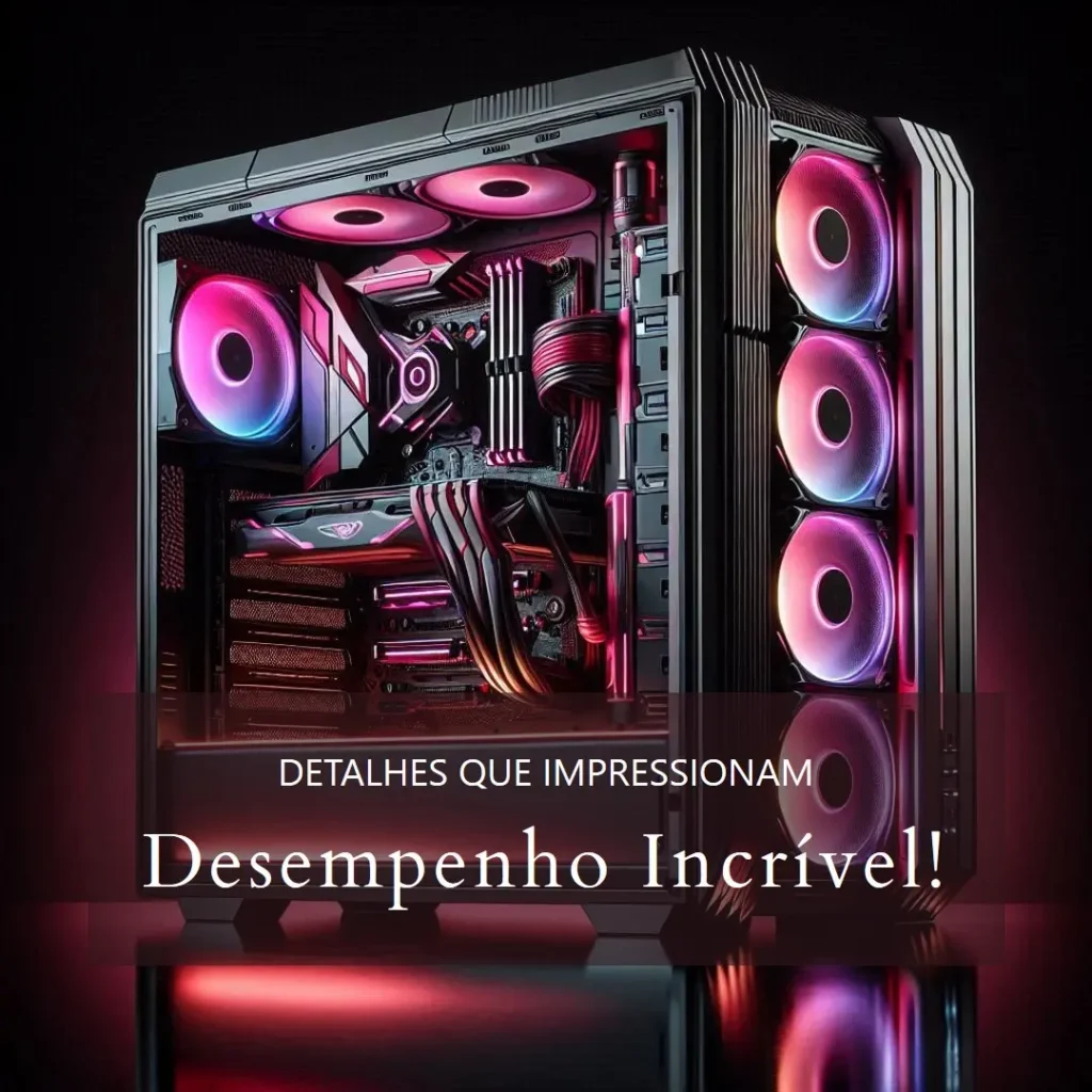 PC Gamer i9 11ª Geração, RTX 2060, 16GB RAM, SSD 960GB