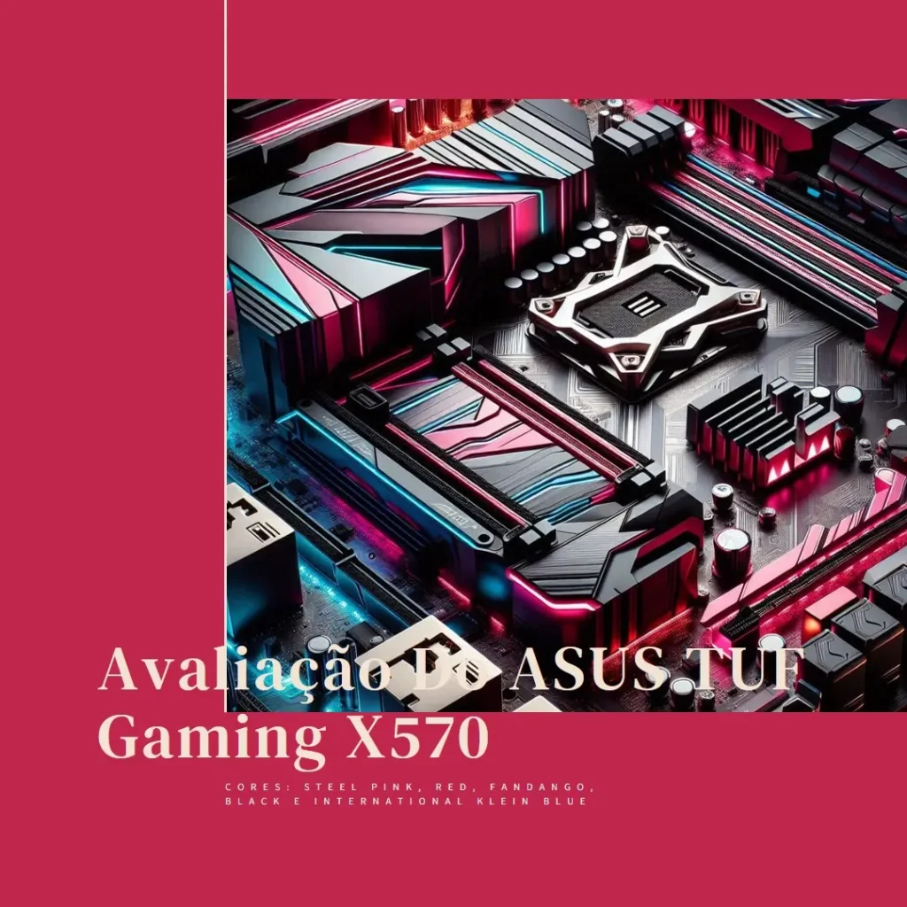 ASUS Placa-mãe AM4 TUF Gaming X570-Plus: Desempenho Superior para Ryzen 5000 e 3ª Geração