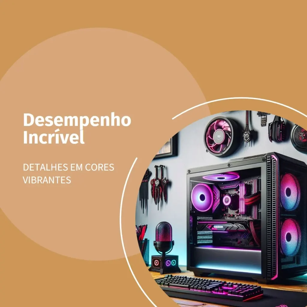 Computador Gamer Completo RGB Intel Core i5 8GB SSD 512GB Kit Gamer com Headset Monitor 20" Windows 10 3green Premium