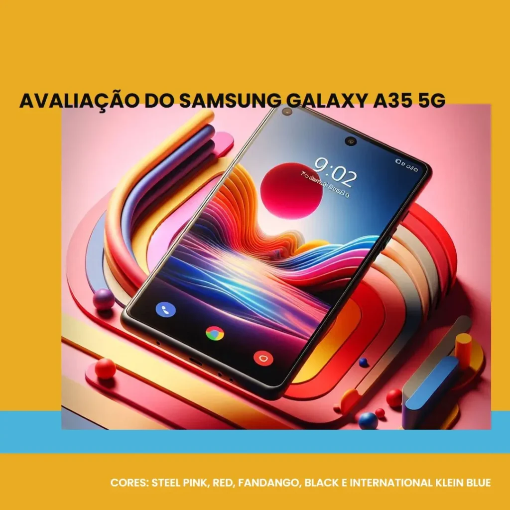 Samsung Galaxy A35 5G: Câmera Tripla, Tela de 6.6" e 128GB