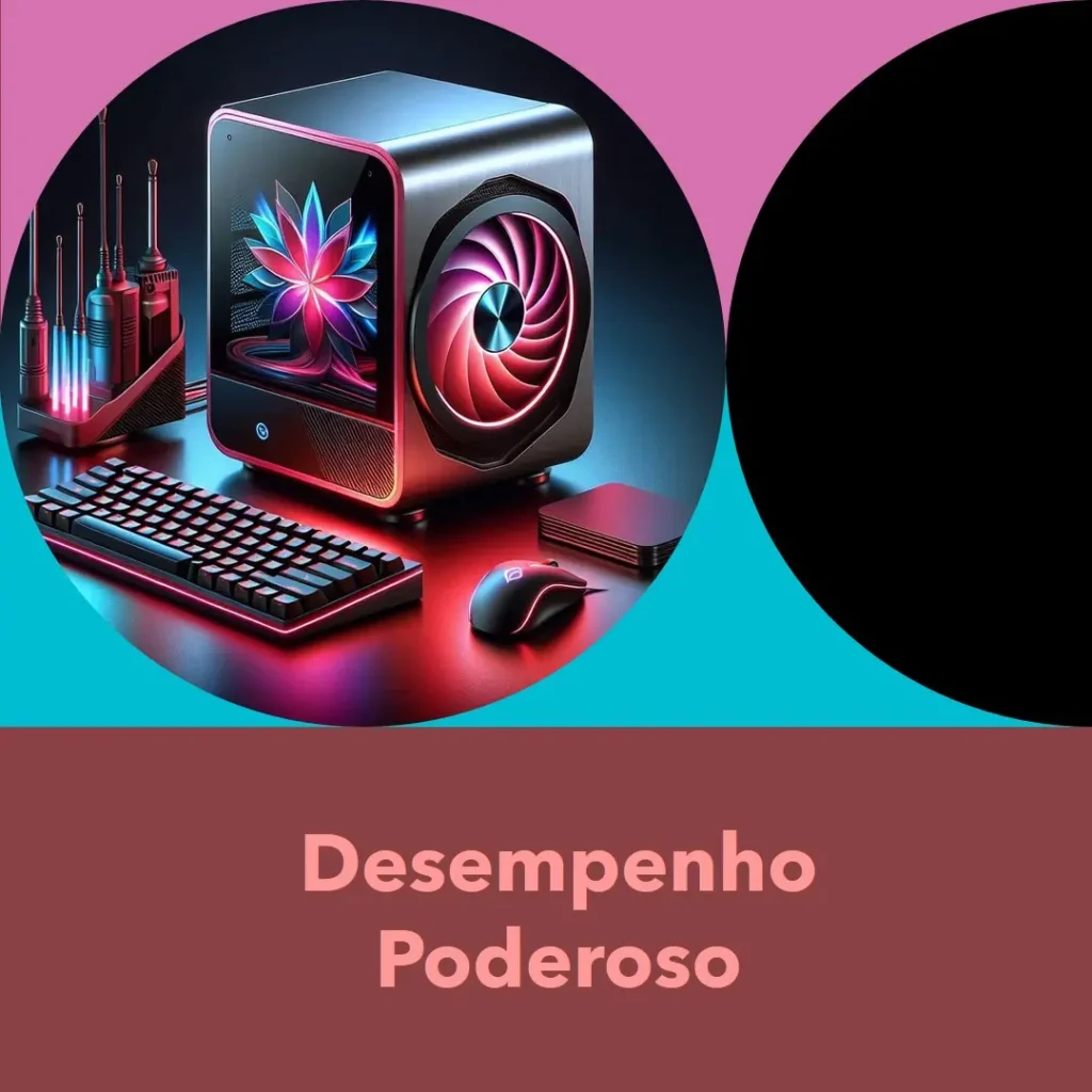 Mini Desktop Intel Core i7 16GB RAM SSD 480GB + Monitor 21" + Teclado e Mouse Sem Fio