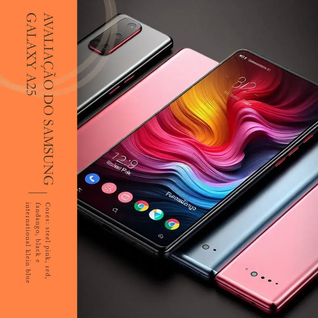 Samsung Galaxy A25 5G 128GB com Tela Infinita de 6.5" Super AMOLED