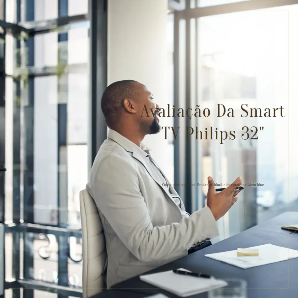 Smart TV Philips 32" HD com Google TV, HDR e Comando de Voz